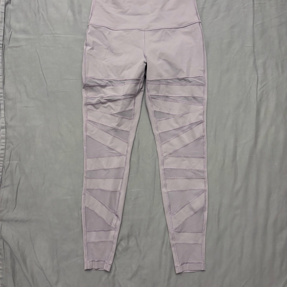 Lululemon Wunder Under Leggings – Mesh Detail | Size 10